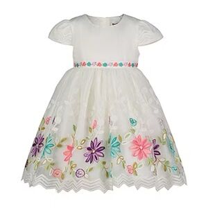 Blueberi Boulevard | EUC Toddler Floral Dress Poof Easter Spring, 18 Months